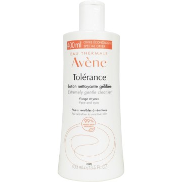 Avene Tolerance Extremely Gentle Cleanser Face & Eyes Lozione detergente e struccante 400 ml