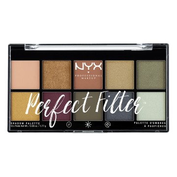 NYX Professional Makeup Palette de fards à paupières Perfect Filter 1,77 g