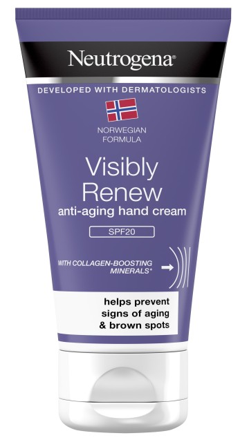 Neutrogena Norwegian Formula Crème Mains Anti-âge Visiblement Renew avec SPF 20 75 ml
