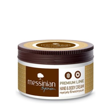 Messinian Spa Крем для рук и тела Premium Line Маточное молочко и бессмертник 250мл
