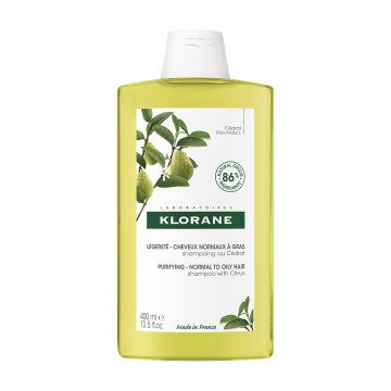 Klorane Cedrat Σαμπουάν για Λάμψη με Πολτό Κίτρου 400ml Klorane Cedrat Σαμπουάν για Λάμψη με Πολτό Κίτρου 400ml