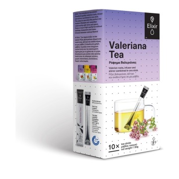 Elixir Valeriana Tea 10 Ράβδοι Τσαγιού 20gr