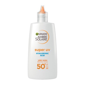 Garnier Ambre Solaire Super Uv Hydrating Face Fluid SPF50, 40ml Garnier Ambre Solaire Super Uv Hydrating Face Fluid SPF50, 40ml