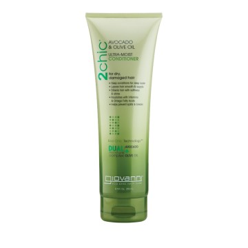 Giovanni 2Chic Green Avocado & Oil Olive Ultra Moist Conditioner 250ml Giovanni 2Chic Green Avocado & Oil Olive Ultra Moist Conditioner 250ml