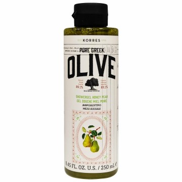 Korres Pure Greek Olive Αφρόλουτρο Μέλι Αχλάδι 250ml
