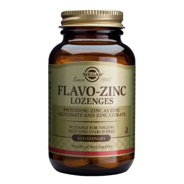 Solgar Flavo-Zinc 23 mg цинк 50 таблетки за смучене