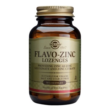 Solgar Flavo-Zinc 23mg Ψευδάργυρος 50 Lozenges Solgar Flavo-Zinc 23mg Ψευδάργυρος 50 Lozenges