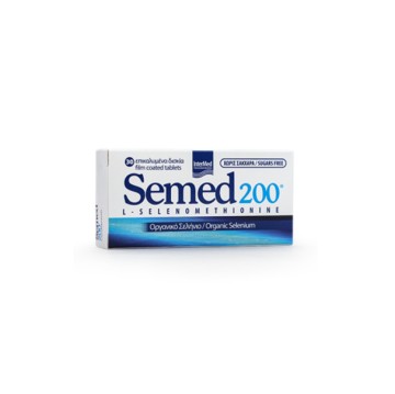 Intermed Semed 200 Συμπλήρωμα Διατροφής Οργανικού Σεληνίου 30Tabs Intermed Semed 200 Συμπλήρωμα Διατροφής Οργανικού Σεληνίου 30Tabs