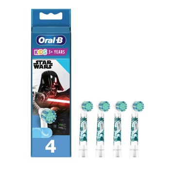 Oral B Ανταλλακτικά Kids Star Wars 3+ Years Extra Soft 4 τεμάχια