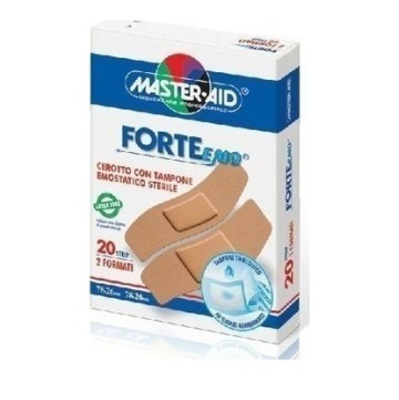 Master Aid Forte Med, Αυτοκόλλητοι ΜικροεπίδεσμοΙ Στενοί & Φαρδιοί, 20τμχ.