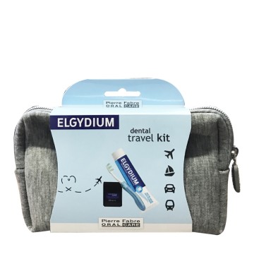 Elgydium Dental Travel Kit Gris Articles de toilette