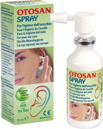 Otosan Spray, Ισότονο Διάλυμα για τον Καθαρισμό των Αυτιών 50ml