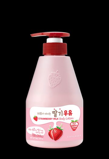 Kwailnara Strawberry Milk Body Lotion 560g Kwailnara Strawberry Milk Body Lotion 560g