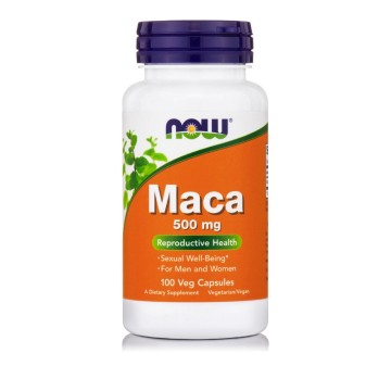 Now Foods Maca 500 mg, kapsula 100 vegjetale