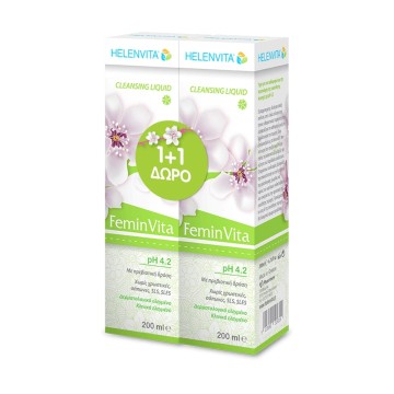 Helenvita Promo Feminvita Cleansing Liquid 2x200ml Helenvita Promo Feminvita Cleansing Liquid 2x200ml