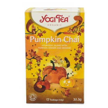 Yogi Tea Pumpkin Chai Bio 32.3 gr, 17 thasë