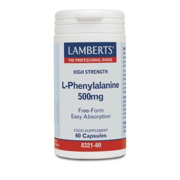 Lamberts L-Phenylalanine 500mg 60Caps