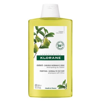 Klorane Cedrat Shine Shampoo con polpa di agrumi 400 ml