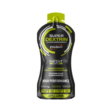 EthicSport Super Dextrin Gel Apple Lemon Υγρό-Ενεργειακό τζελ με υδ...