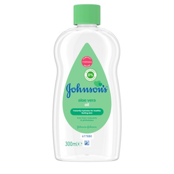 Johnsons Baby Aloe Vera Baby Oil 300ml Johnsons Baby Aloe Vera Baby Oil 300ml