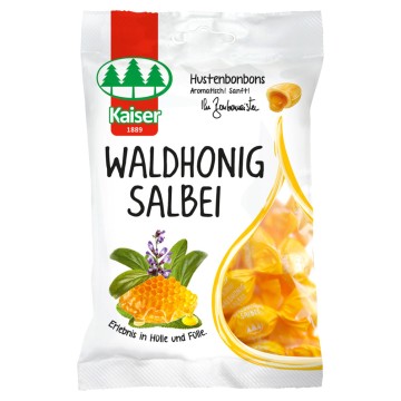 Kaiser Waldhonig Salbei Candies Mjaltë & Sherebelë 90gr