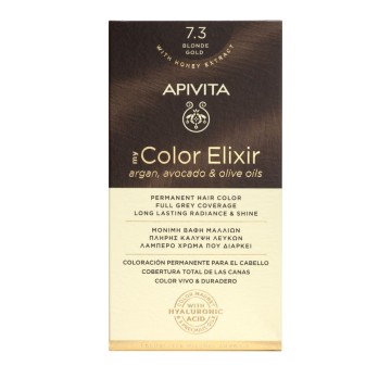 Apivita My Color Elixir 7.3 Блонд Золотой 125мл