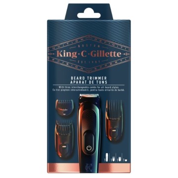 Gillette King Ξυριστική Μηχανή Προσώπου Επαναφορτιζόμενη