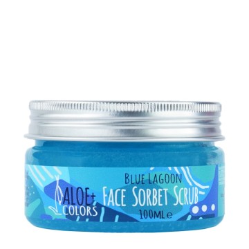 Aloe Colors Blue Lagoon Scrub viso al sorbetto 100ml