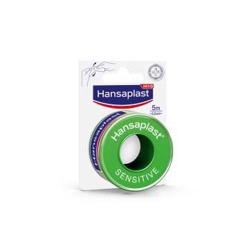 Hansaplast Sensitive Tape Αυτοκόλλητη Ταινία Στερέωσης 2.5cm x 5m