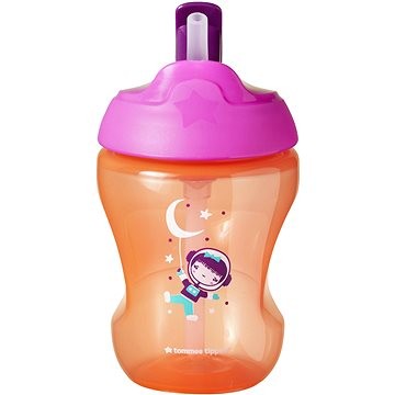 Tommee Tippee Training cup with soft straw 230ml 7m+