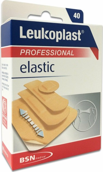 Leukoplast Leukoplast Professional Elastic 4 μεγέθη 40τμχ