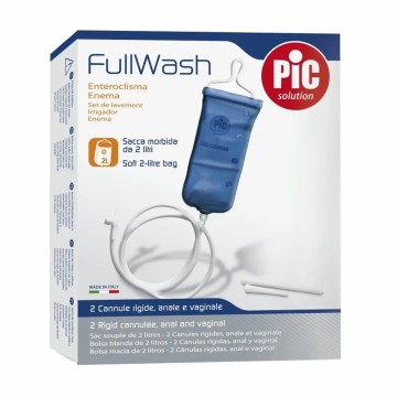 Pic Solution Set FullWash Enteroplast in PVC per clisteri intestinali e lavaggi vaginali 2L