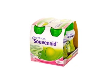 Nutricia Souvenaid με Γεύση Φράουλα, 4x125ml