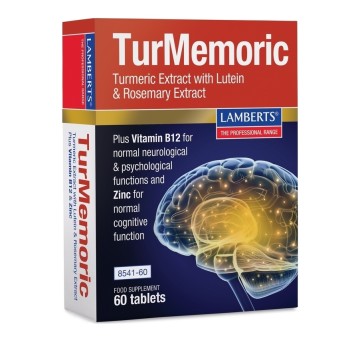 Lamberts TurMemoric, integratore alimentare con estratto di radice di curcuma 60tabs