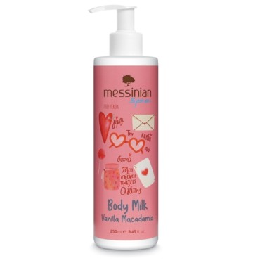 Messinian Spa Vanilla Macadamia Body Milk, 250ml