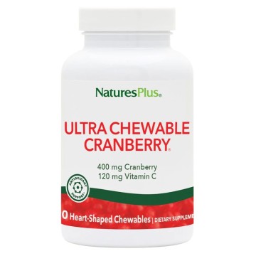 Natures Plus Ultra Cranberry Chew. 90 tableta të përtypshme