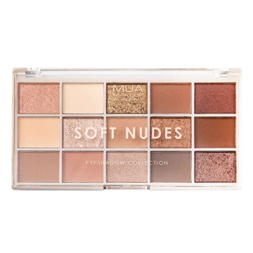 MUA 15 Shade Eyeshadow Palette Soft Nudes, 12g MUA 15 Shade Eyeshadow Palette Soft Nudes, 12g