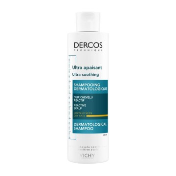 Vichy Dercos Shampooing Apaisant Cheveux Secs 200 ml