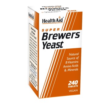 Health Aid Brewers Yeast, Μαγιά Μπύρας 240Tabs Health Aid Brewers Yeast, Μαγιά Μπύρας 240Tabs