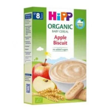Hipp Bio Κρέμα Δημητριακών με Μπισκότο Μήλου 6m+ 250g Hipp Bio Κρέμα Δημητριακών με Μπισκότο Μήλου 6m+ 250g