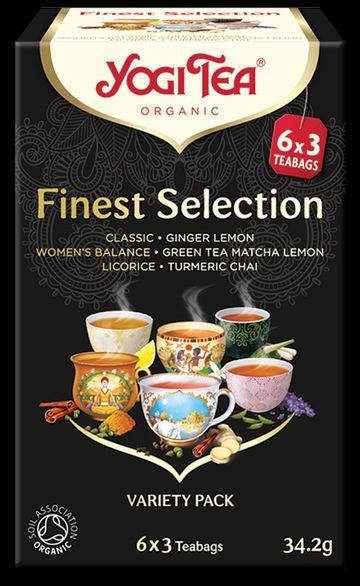 Yogi Tea Bio Finest Selection 34,2gr, 6x3 Φακελάκια Yogi Tea Bio Finest Selection 34,2gr, 6x3 Φακελάκια