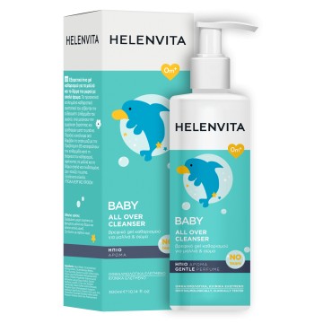 Helenvita Baby All Over Cleanser, Βρεφικό Υγρό Καθαρισμού για Σώμα ... Helenvita Baby All Over Cleanser, Βρεφικό Υγρό Καθαρισμού για Σώμα ...