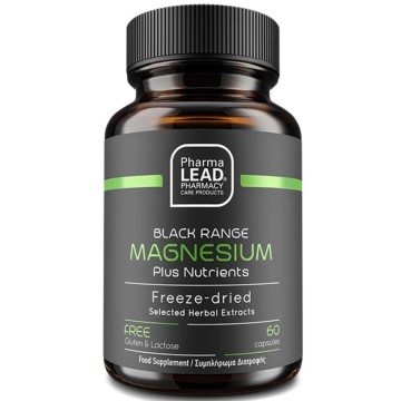 Pharmalead Black Range Magnesium Plus Nutrients, 120 Capsules Pharmalead Black Range Magnesium Plus Nutrients, 120 Capsules