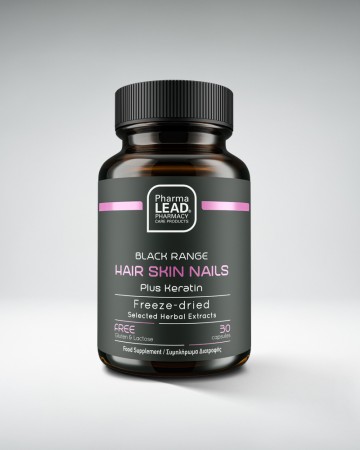 Pharmalead Black Range Hair Skin Nails Plus Keratin 30caps Pharmalead Black Range Hair Skin Nails Plus Keratin 30caps