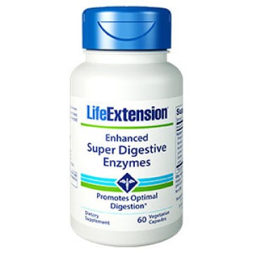 Enzimat Super Digestive të Përmirësuara të Zgjatjes së Jetës, 60 kapsula