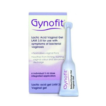 Gynofit Κολπική Γέλη με Γαλακτικό Οξύ, 6x5ml