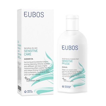 Eubos Ελαιώδες Ντους Sensitive Shower Oil F, 200ml