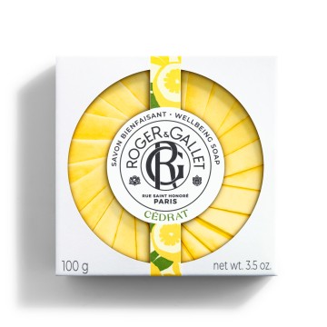 Roger & Gallet Citron Soap, Αρωματικό Σαπούνι Cedrat 100gr Roger & Gallet Citron Soap, Αρωματικό Σαπούνι Cedrat 100gr