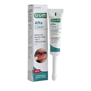 Gum Aftaclear Gel (2400), Στοματική Γέλη για Άφθες 10ml Gum Aftaclear Gel (2400), Στοματική Γέλη για Άφθες 10ml