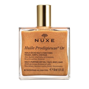 Nuxe Huile Prodigieuse Or, Ξηρό Ενυδατικό Λάδι με Χρυσαφένια Λάμψη,  50ml